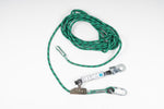 Dispositivo anticaduta di tipo guidato lunghezza corda m 5 completa di moschettone AZ011 - AC 060 LINOSTOP II/5M