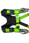 Imbracatura anticaduta attacchi dorsale con prolunga e sternale doppia regolazione cosiali e bretelle - supporti comfort su dorsale, bretelle e coscie - P32PRO