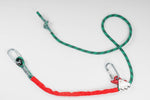 Cordino di posizionamento lunghezza regolabile fino a m 2 - completo di connettori - con regolatore ergo alluminio - PROT-3  AF130 02/ 2M